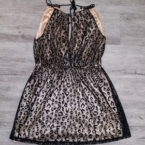 TAE | Animal Print Mini Dress Sz M